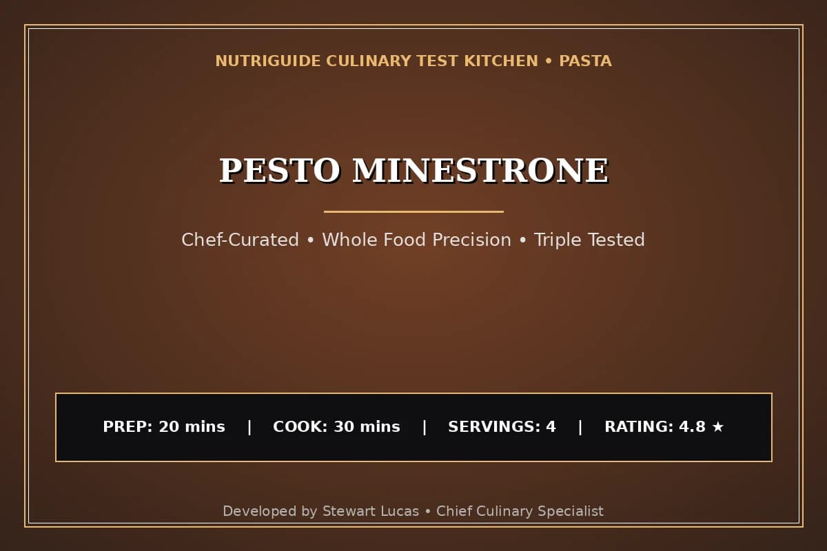 Pesto Minestrone
