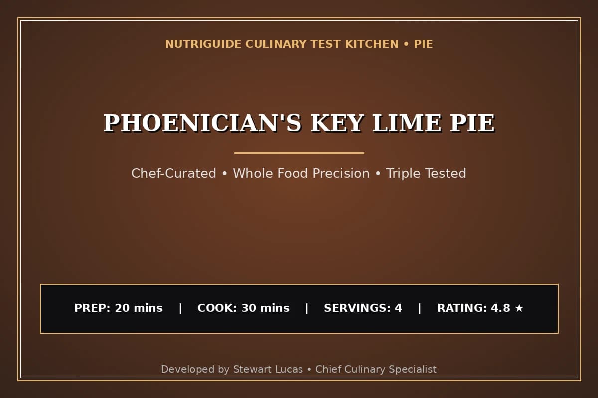 Phoenician'S Key Lime Pie
