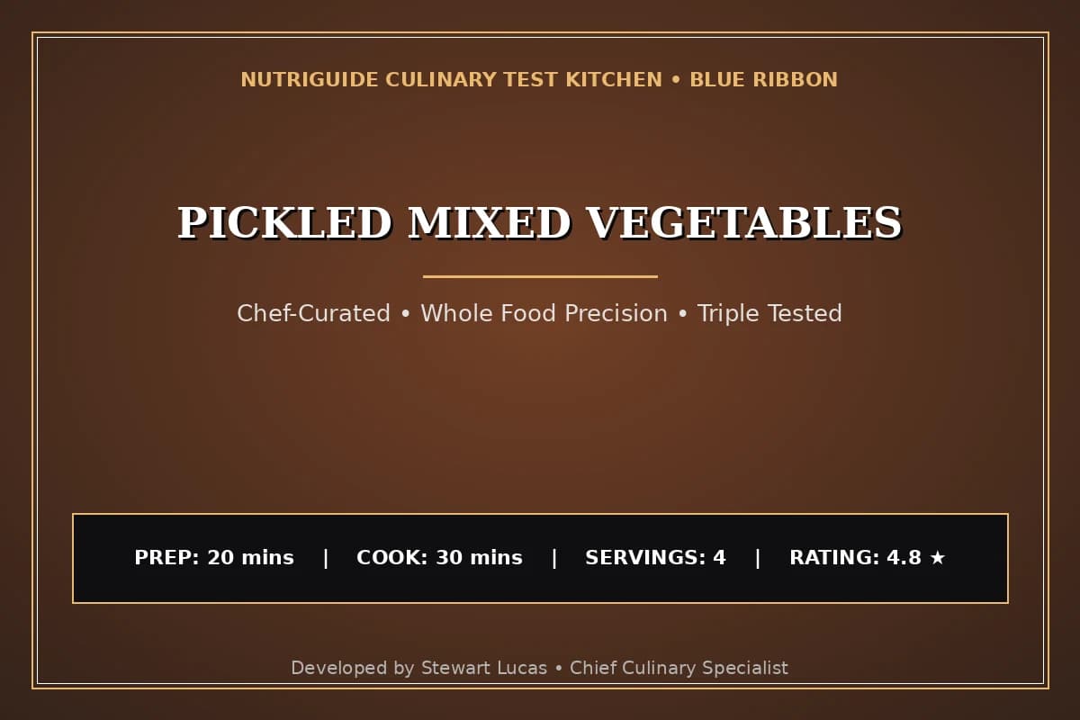 Pickled Mixed Vegetables
