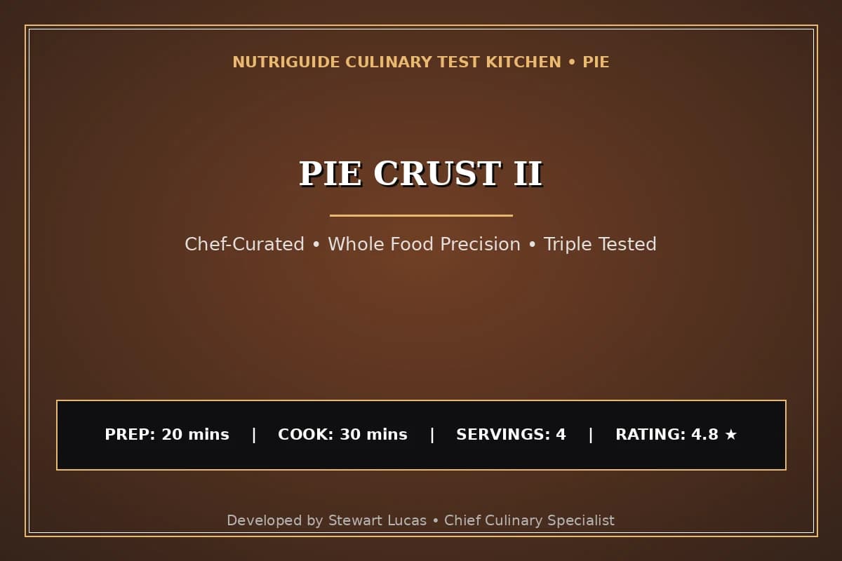 Pie Crust Ii