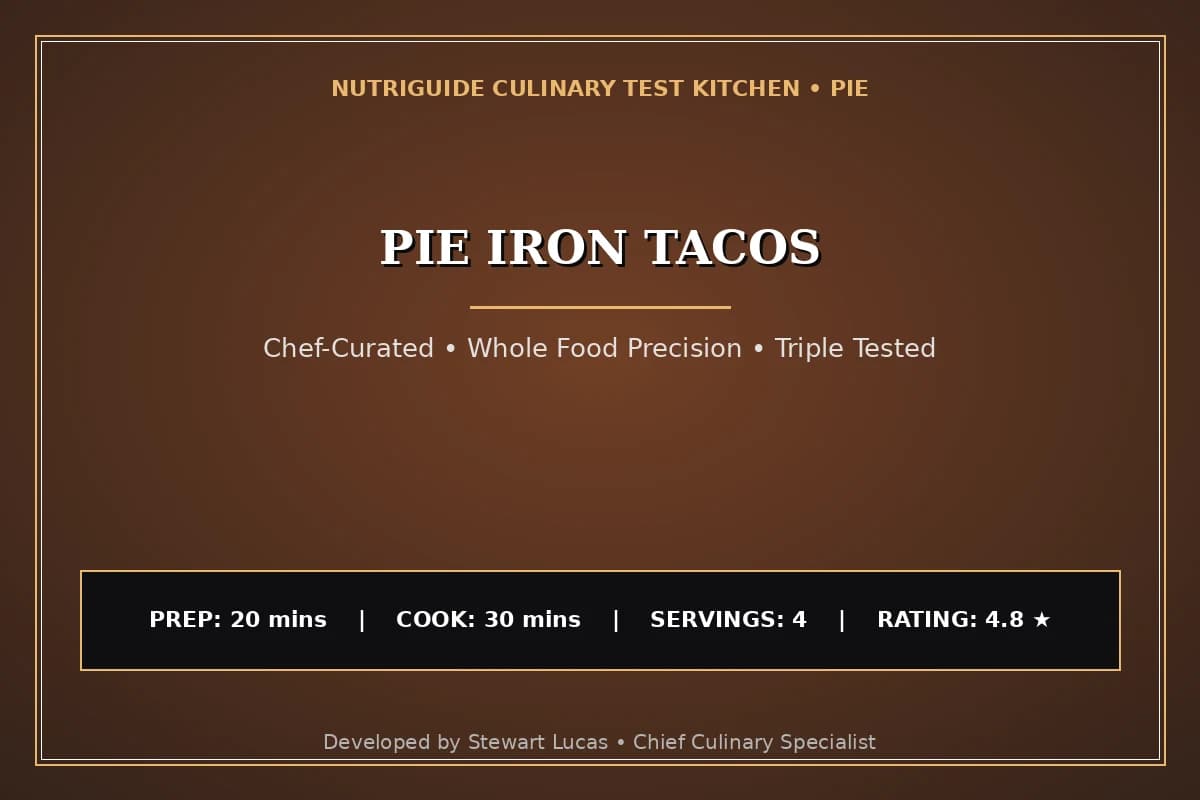 Pie Iron Tacos