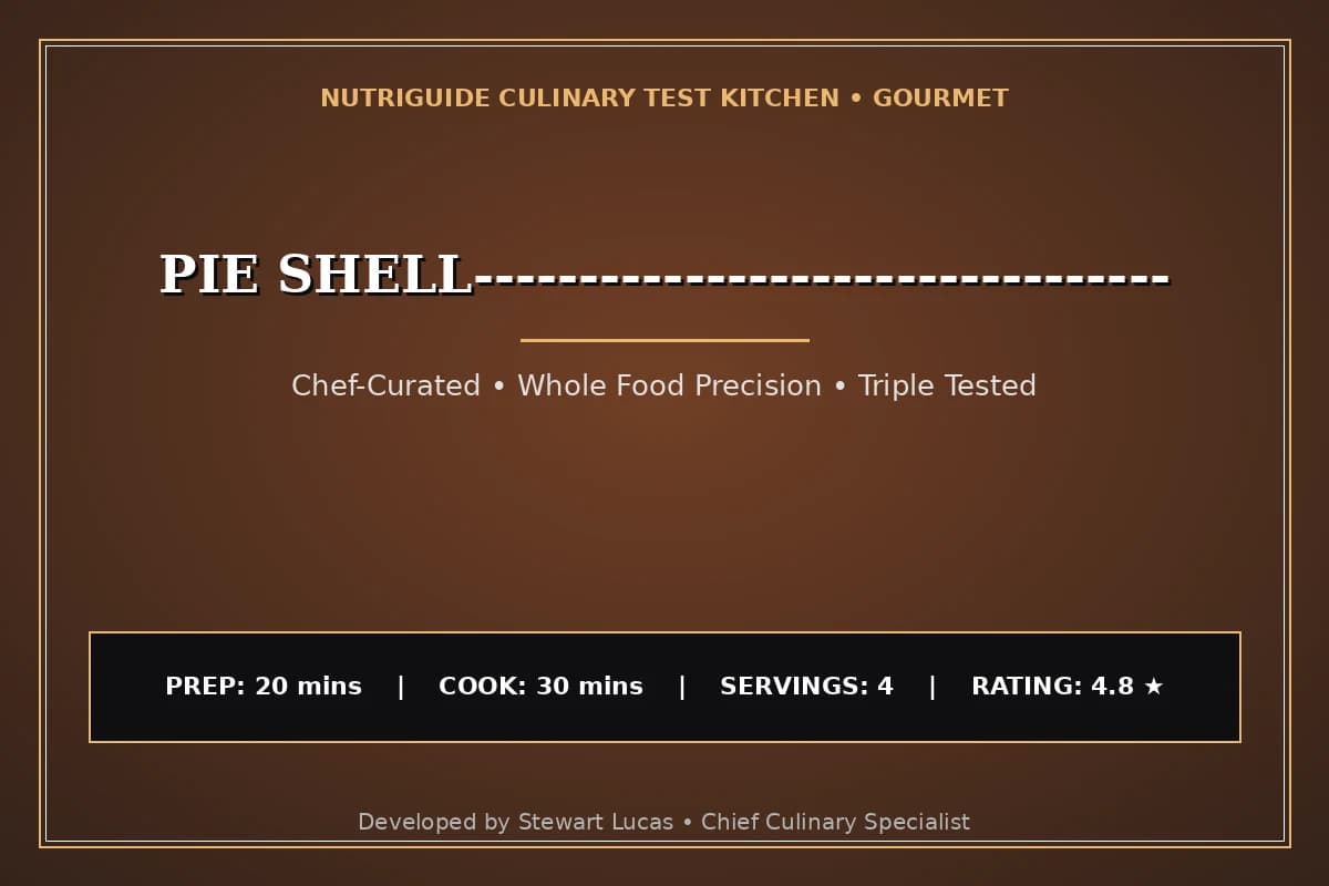 Pie Shell---------------------------------