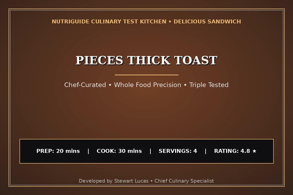 Pieces Thick Toast