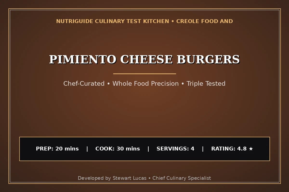 Pimiento Cheese Burgers