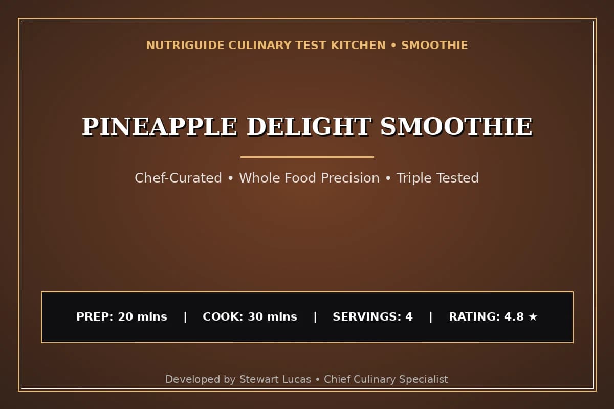 Pineapple Delight Smoothie