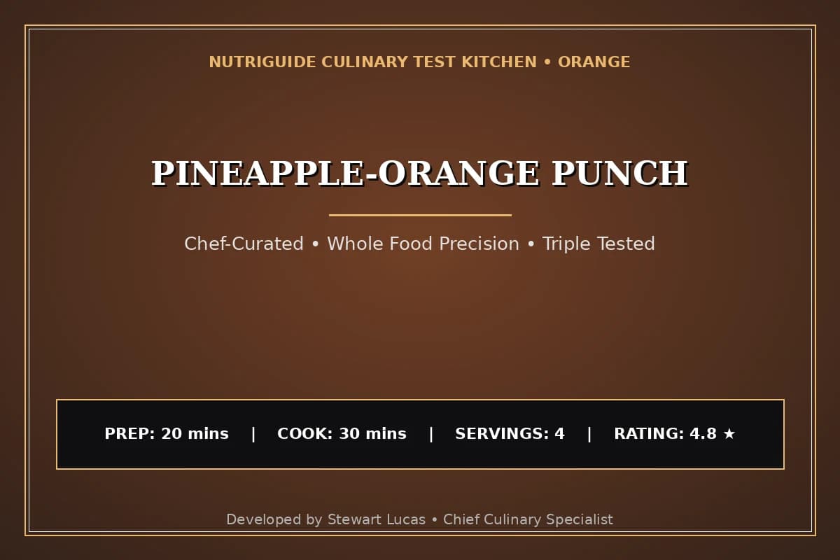 Pineapple-Orange Punch