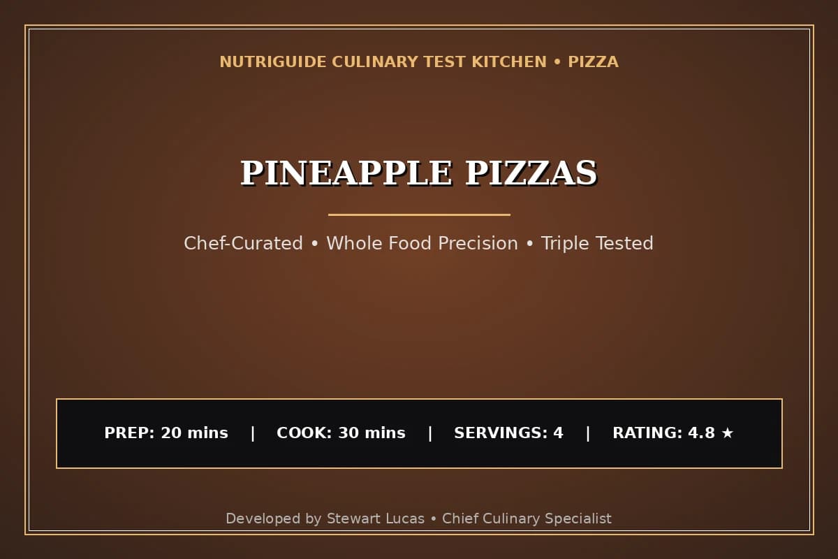 Pineapple Pizzas