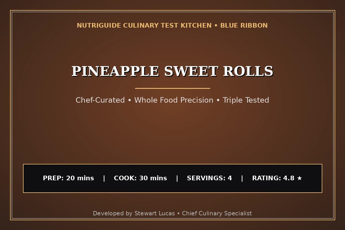 Pineapple Sweet Rolls
