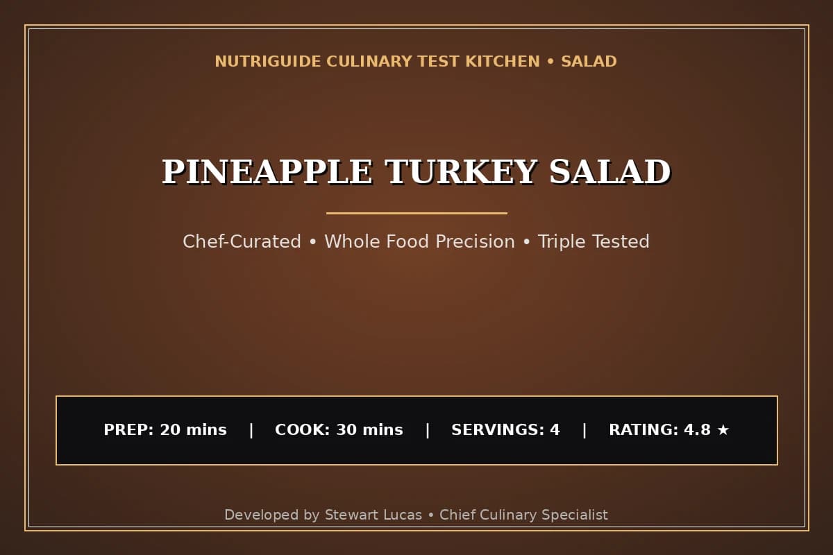 Pineapple Turkey Salad