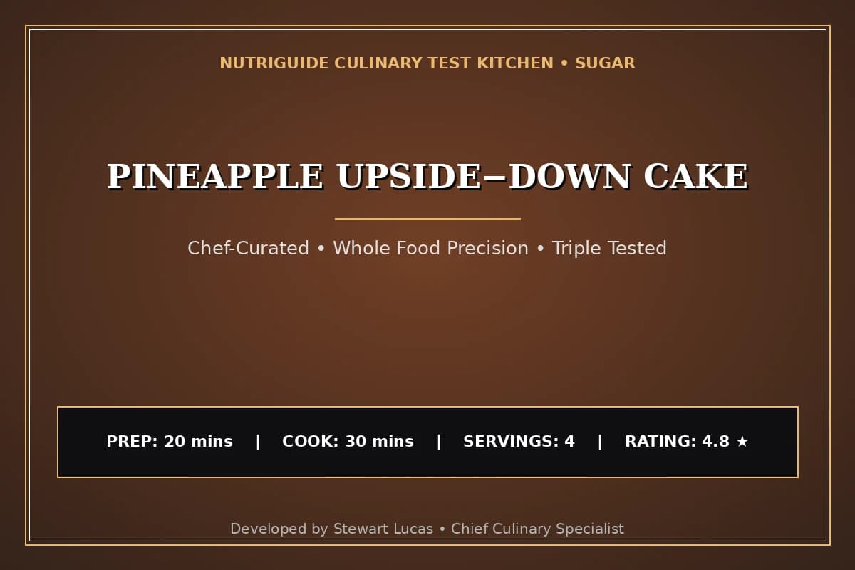 Pineapple Upside−Down Cake