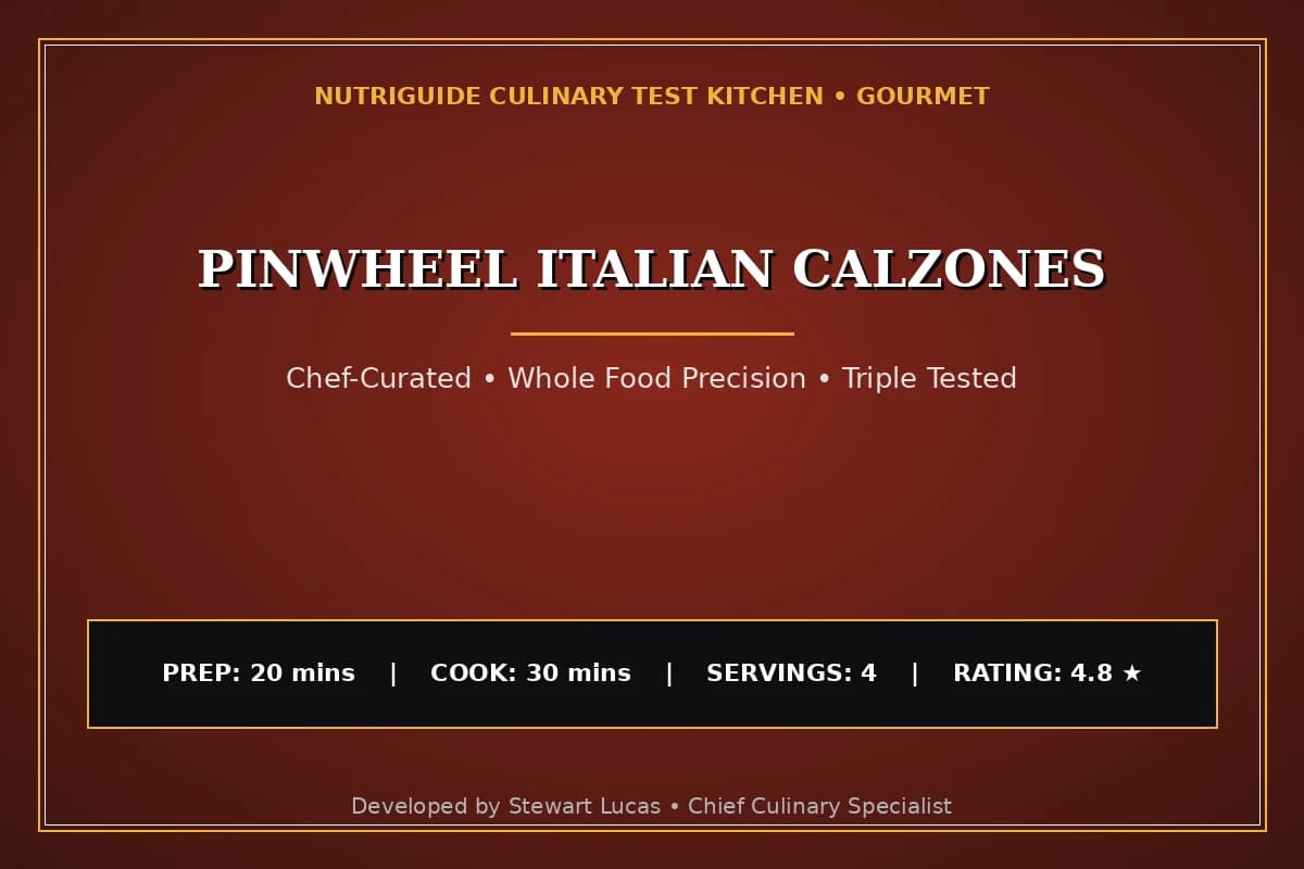Pinwheel Italian Calzones