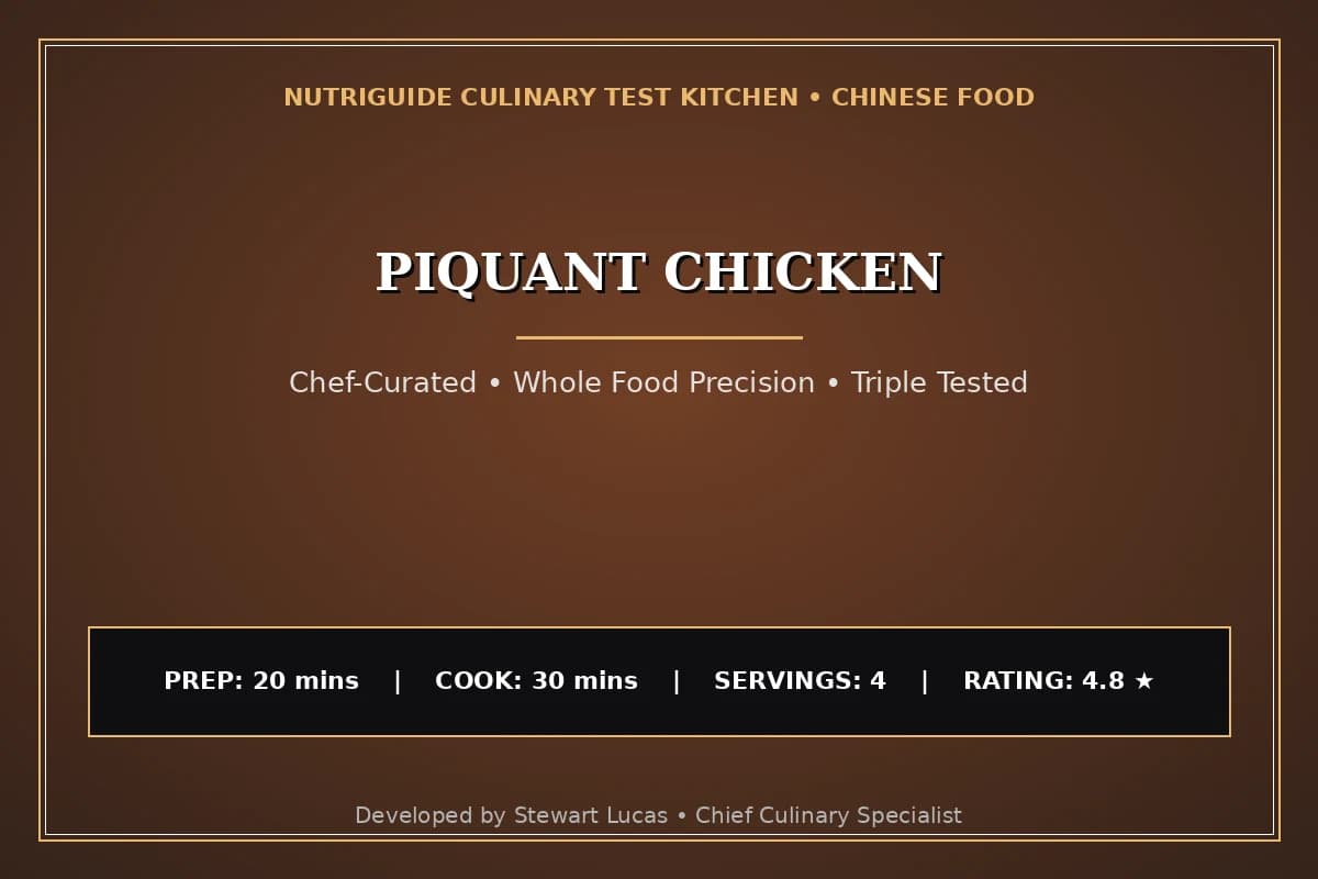 Piquant Chicken