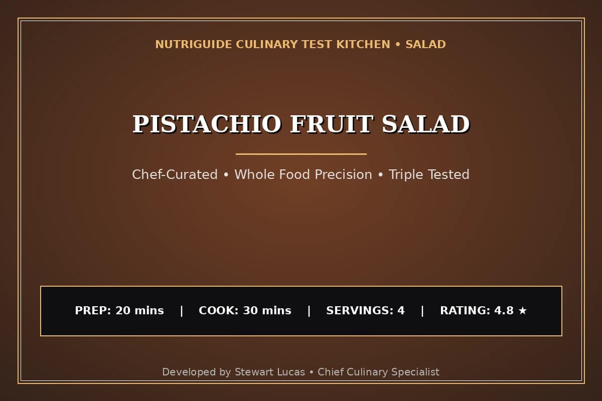 Pistachio Fruit Salad
