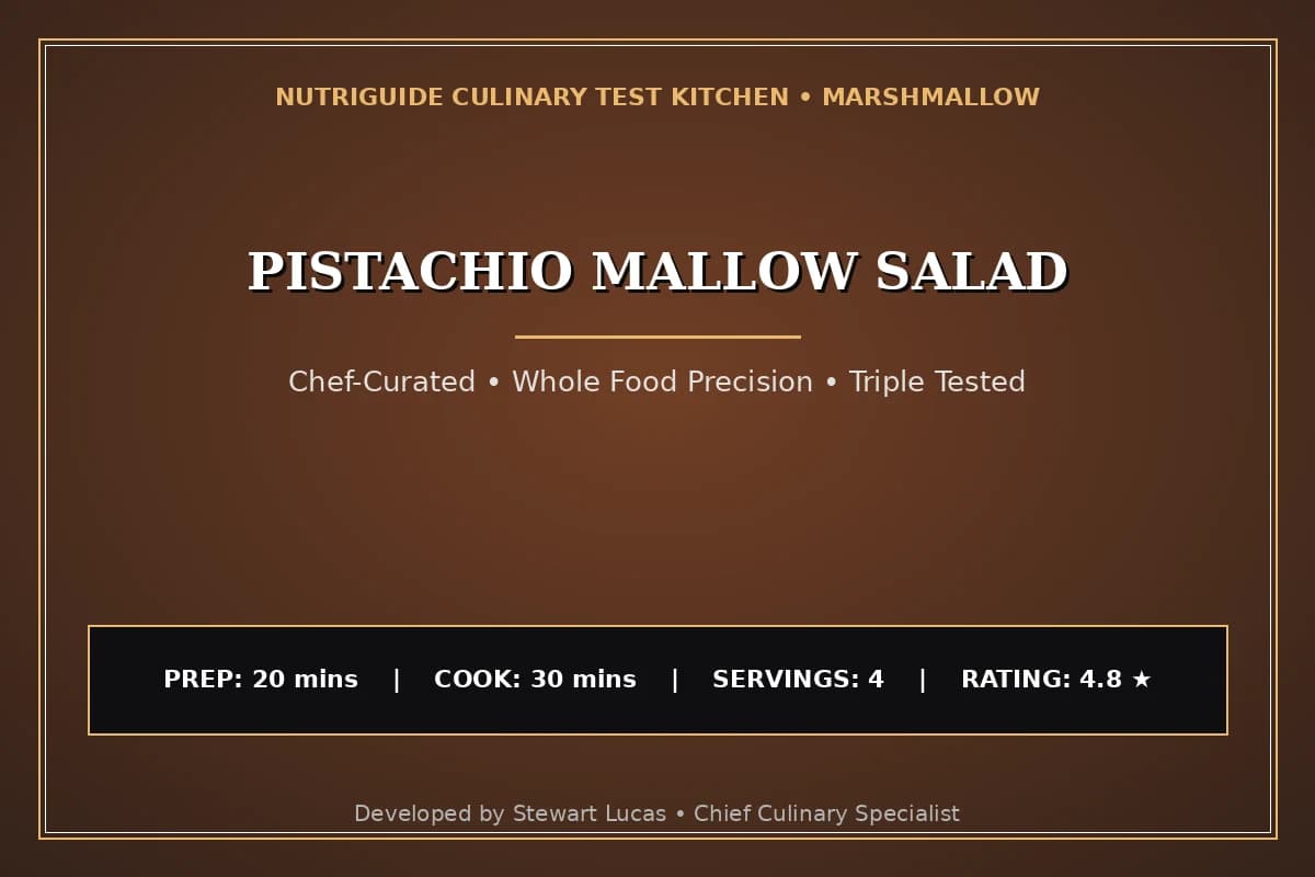 Pistachio Mallow Salad