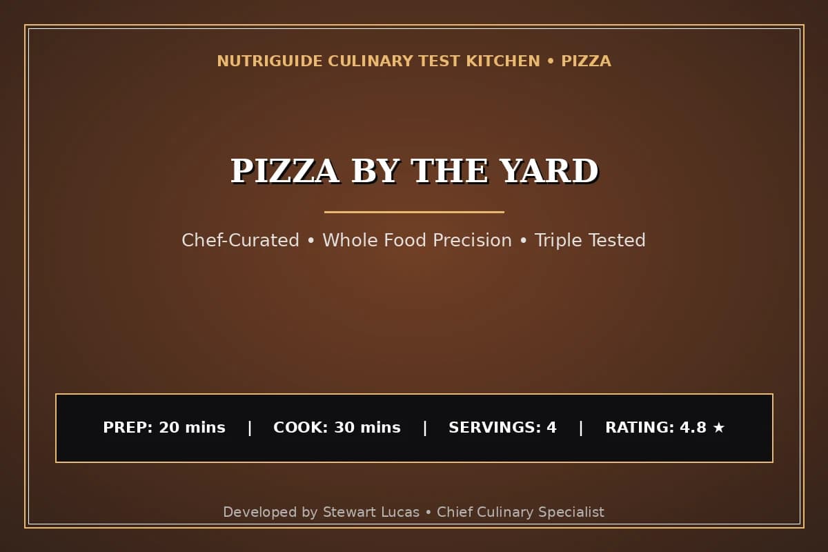 Pizza By The Yard
