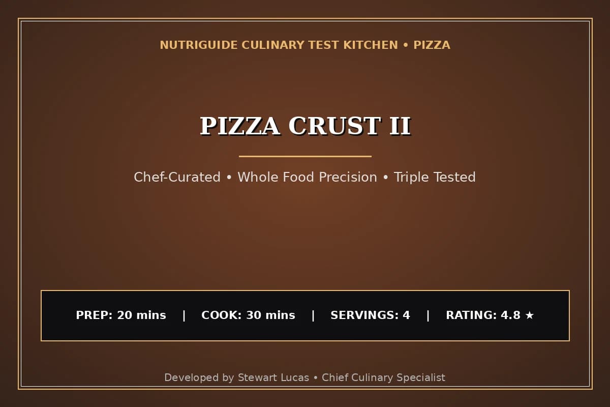 Pizza Crust Ii