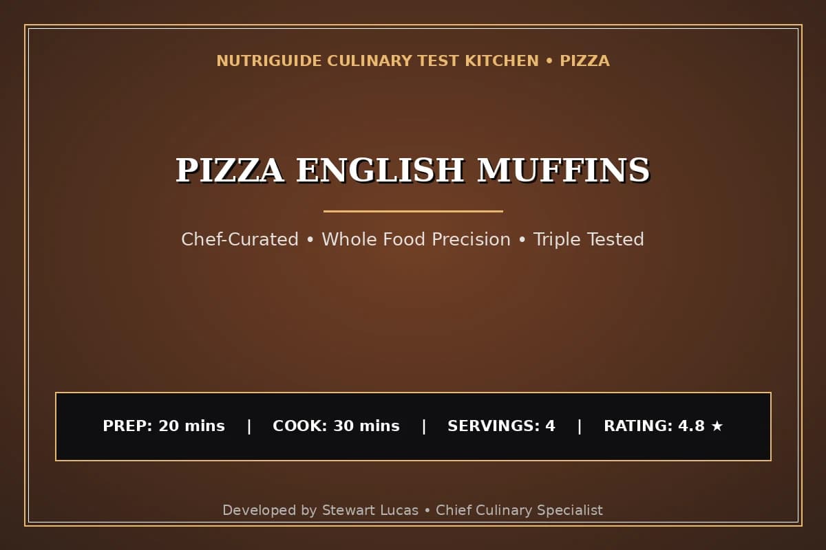 Pizza English Muffins