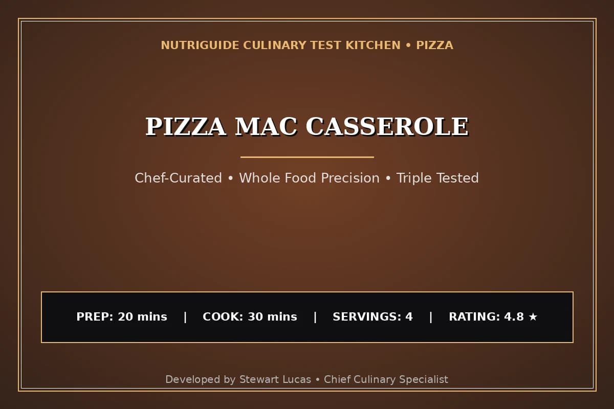 Pizza Mac Casserole