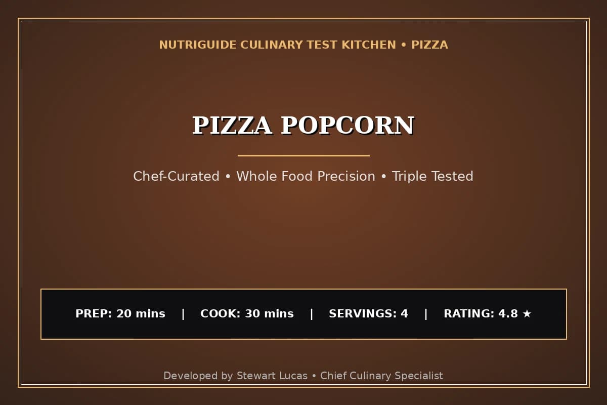 Pizza Popcorn