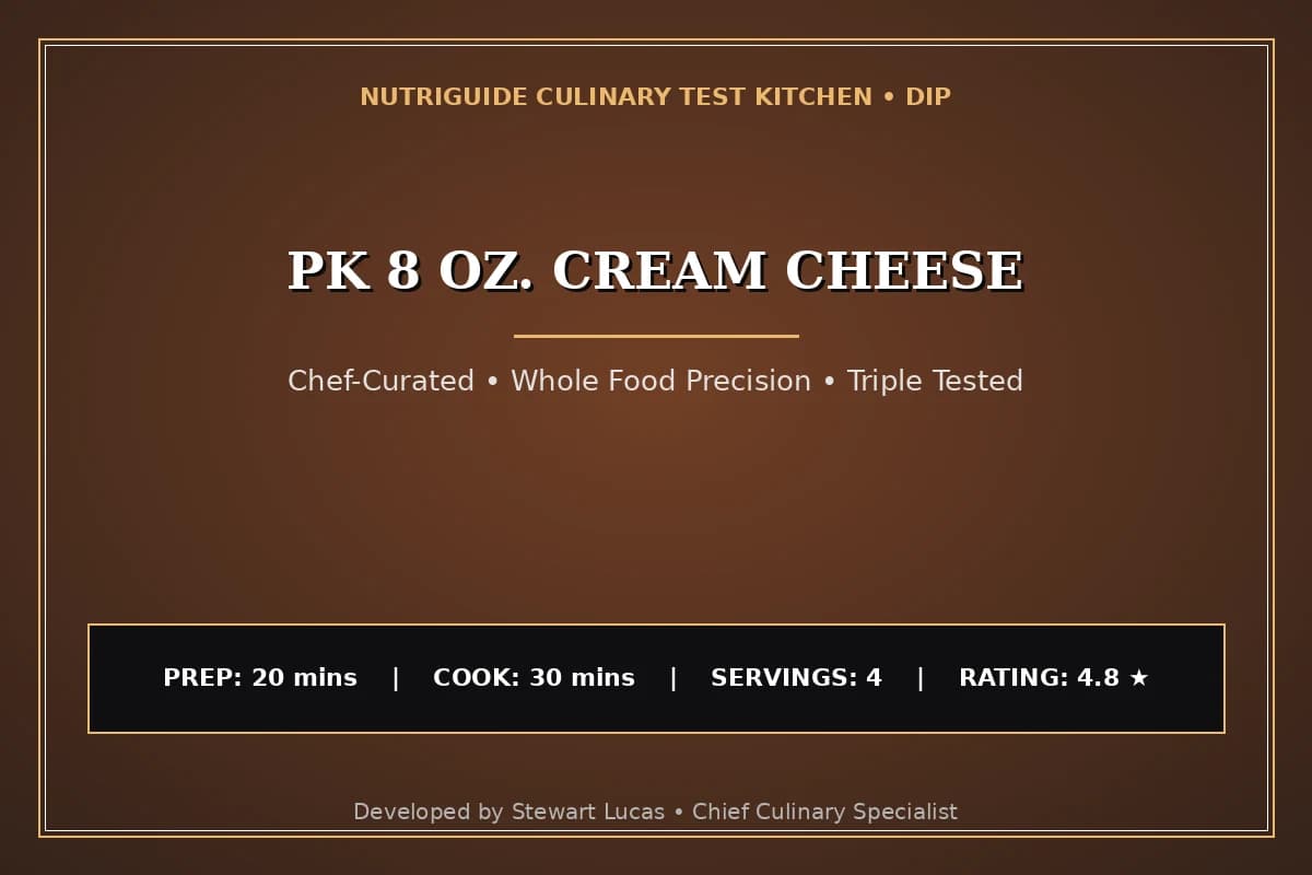 Pk 8 Oz. Cream Cheese
