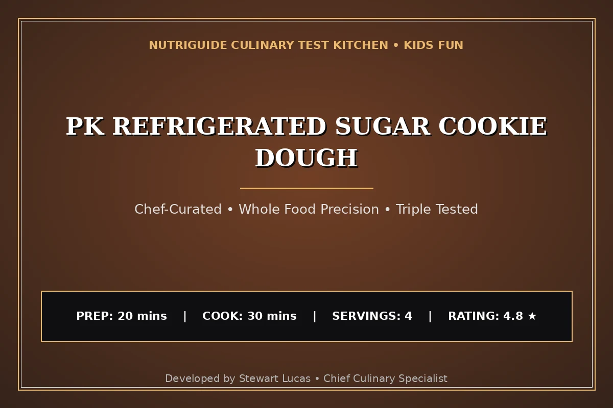 Pk Refrigerated Sugar Cookie Dough