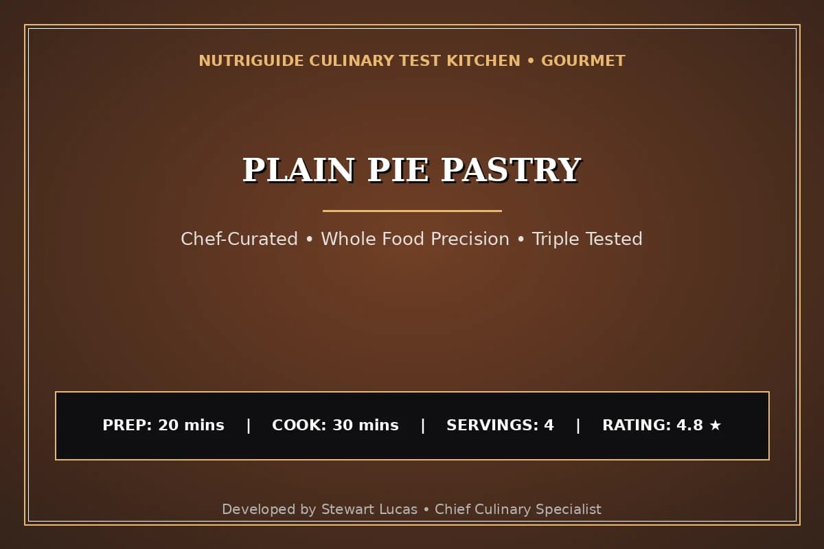 Plain Pie Pastry