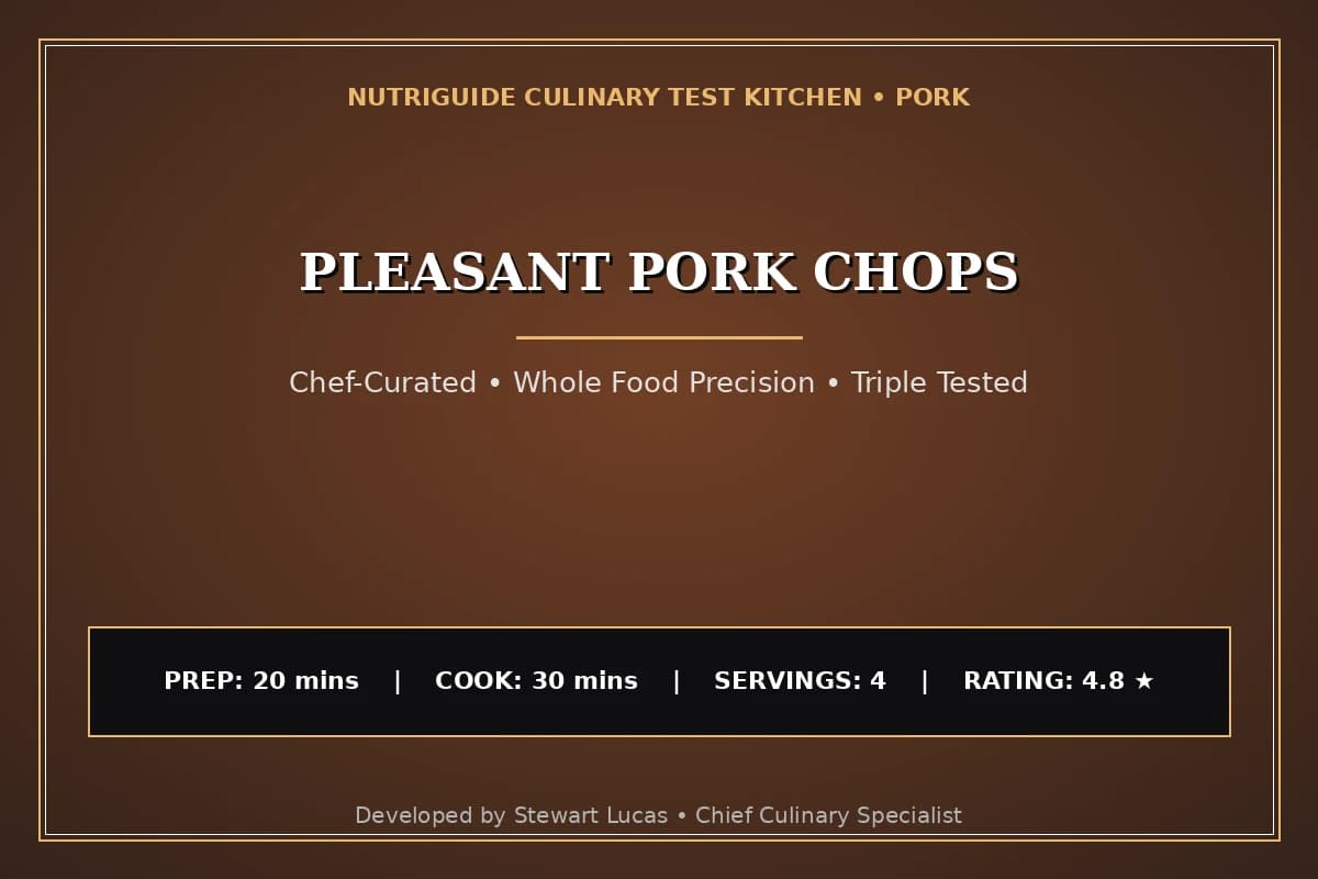 Pleasant Pork Chops