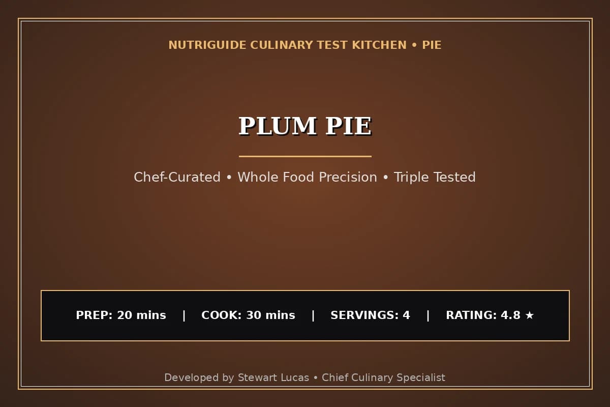 Plum Pie