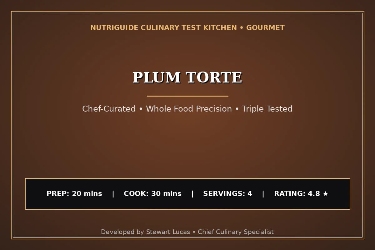 Plum Torte
