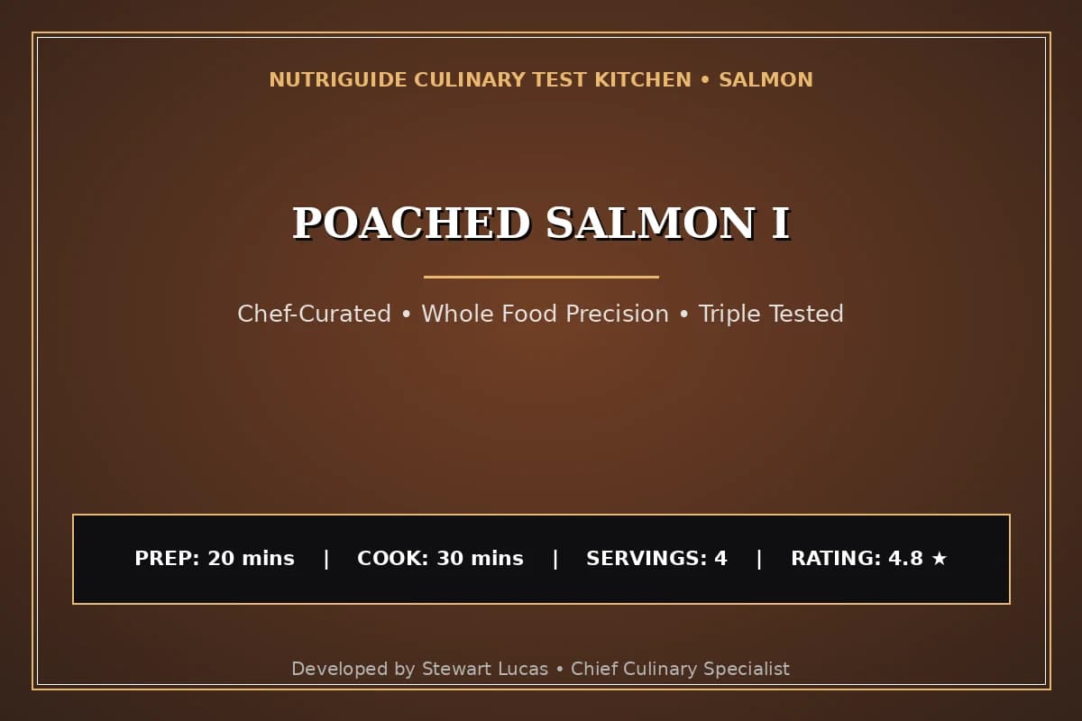 Poached Salmon I