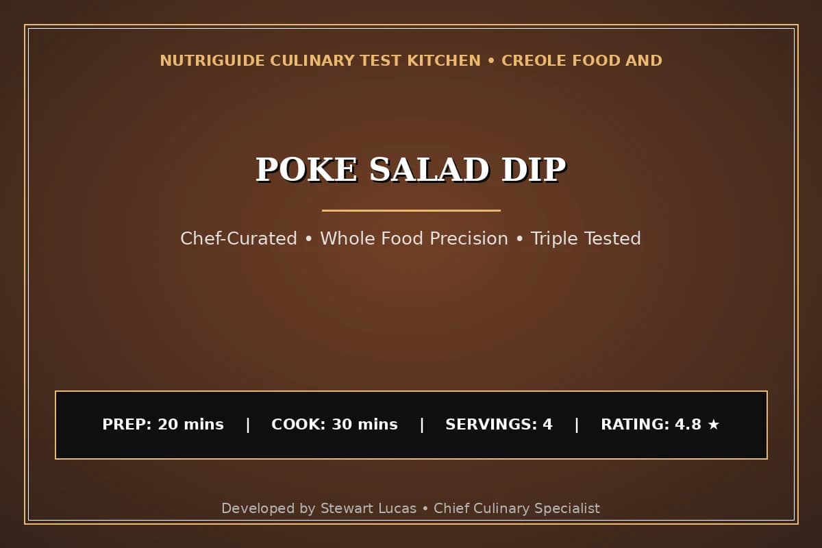Poke Salad Dip