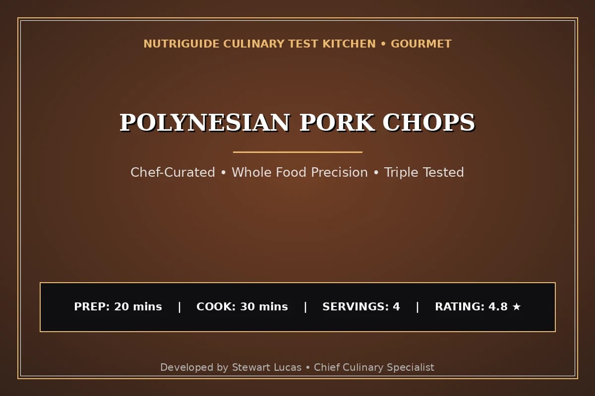 Polynesian Pork Chops