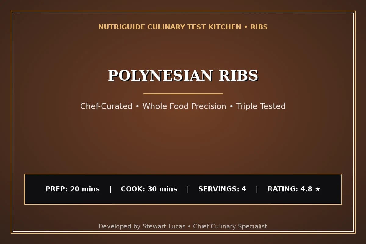 Polynesian Ribs