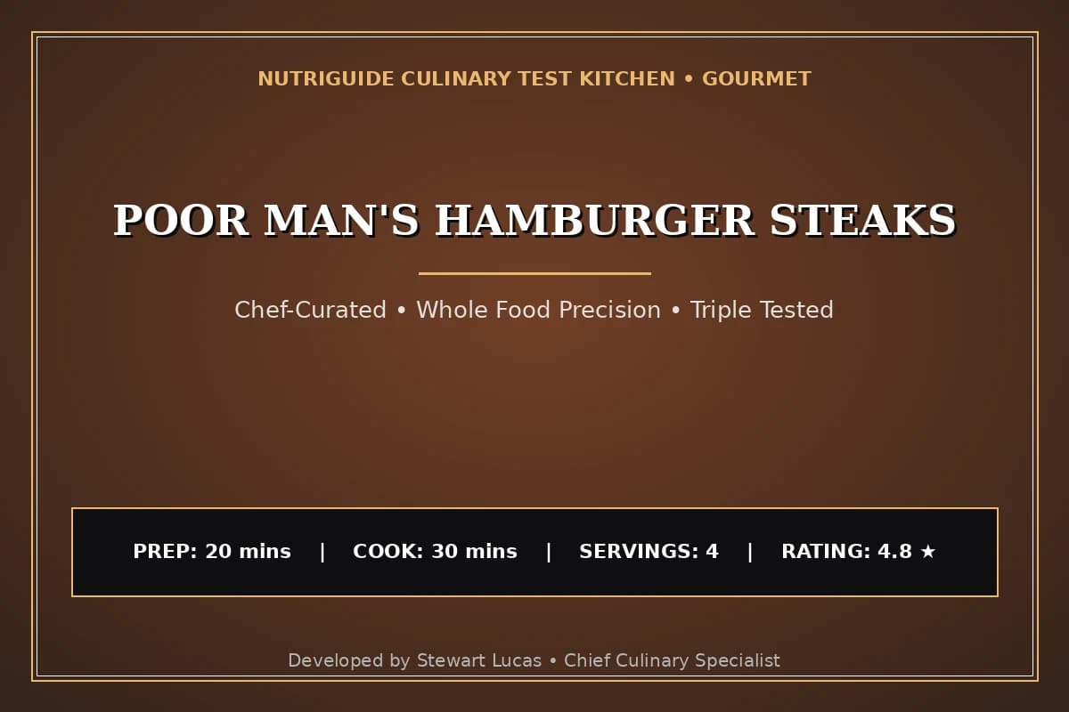 Poor Man'S Hamburger Steaks
