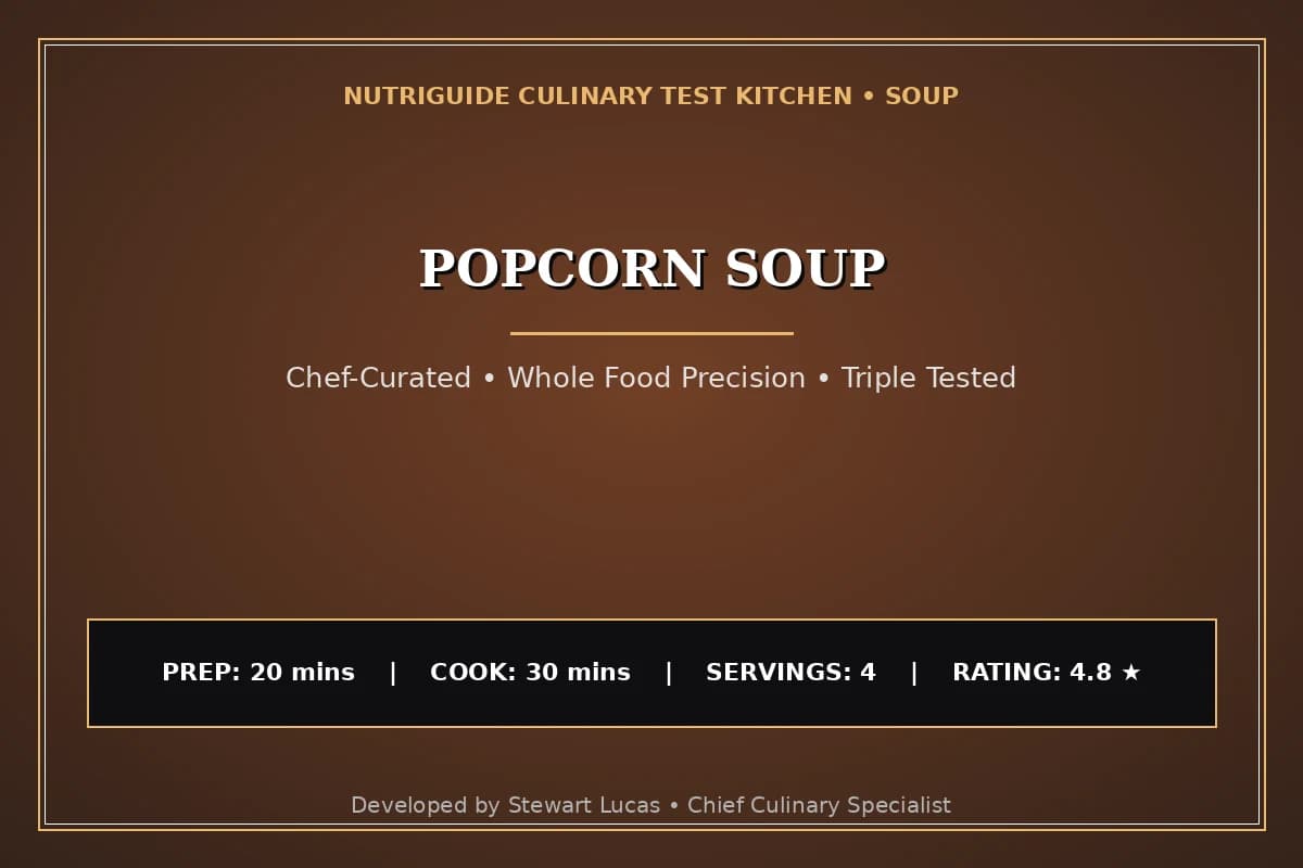 Popcorn Soup
