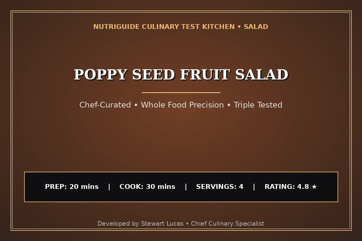Poppy Seed Fruit Salad