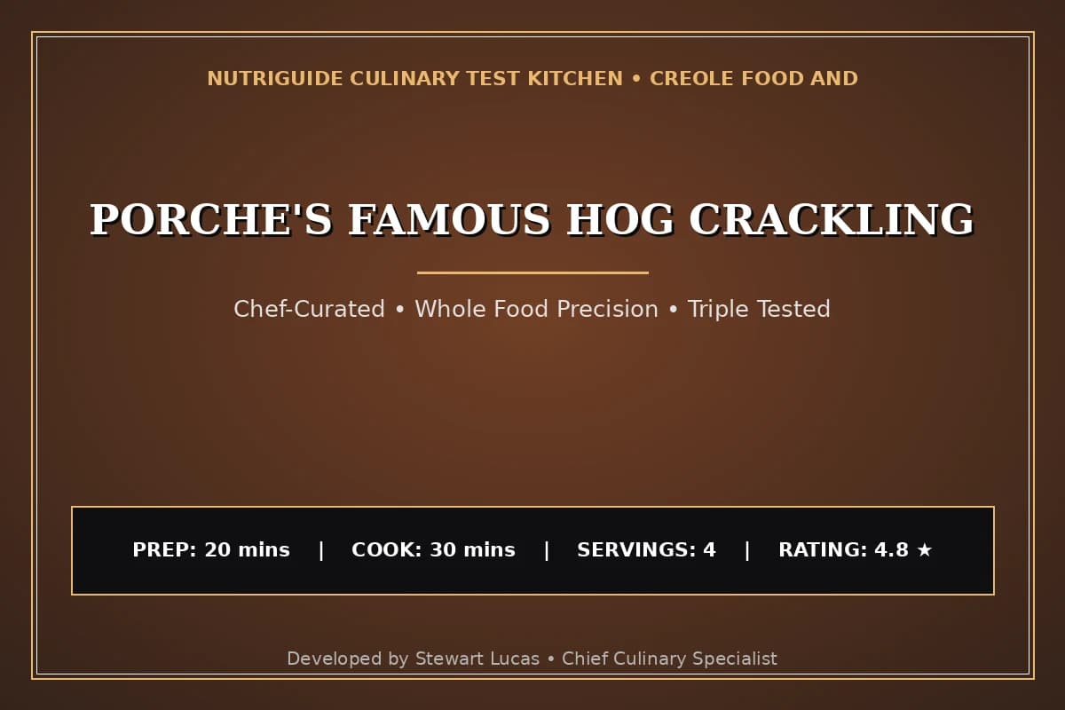 Porche'S Famous Hog Crackling