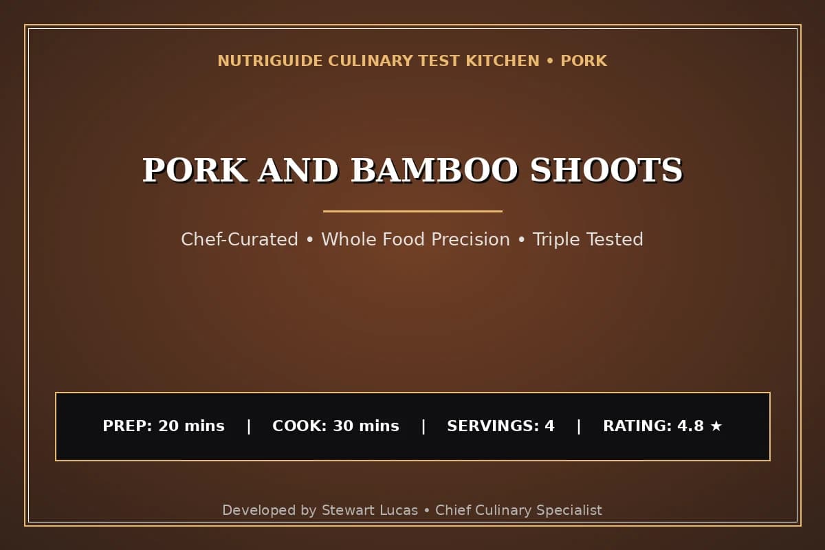 Pork And Bamboo Shoots
