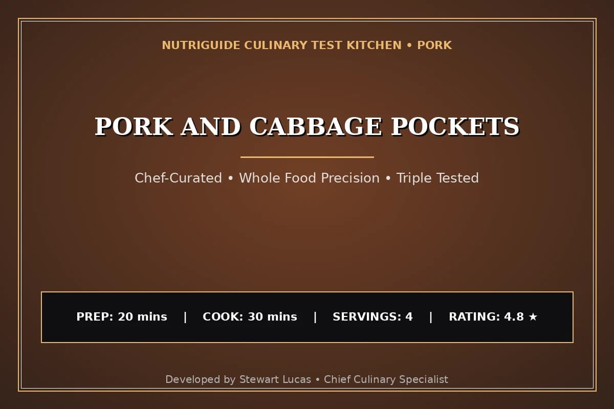 Pork And Cabbage Pockets