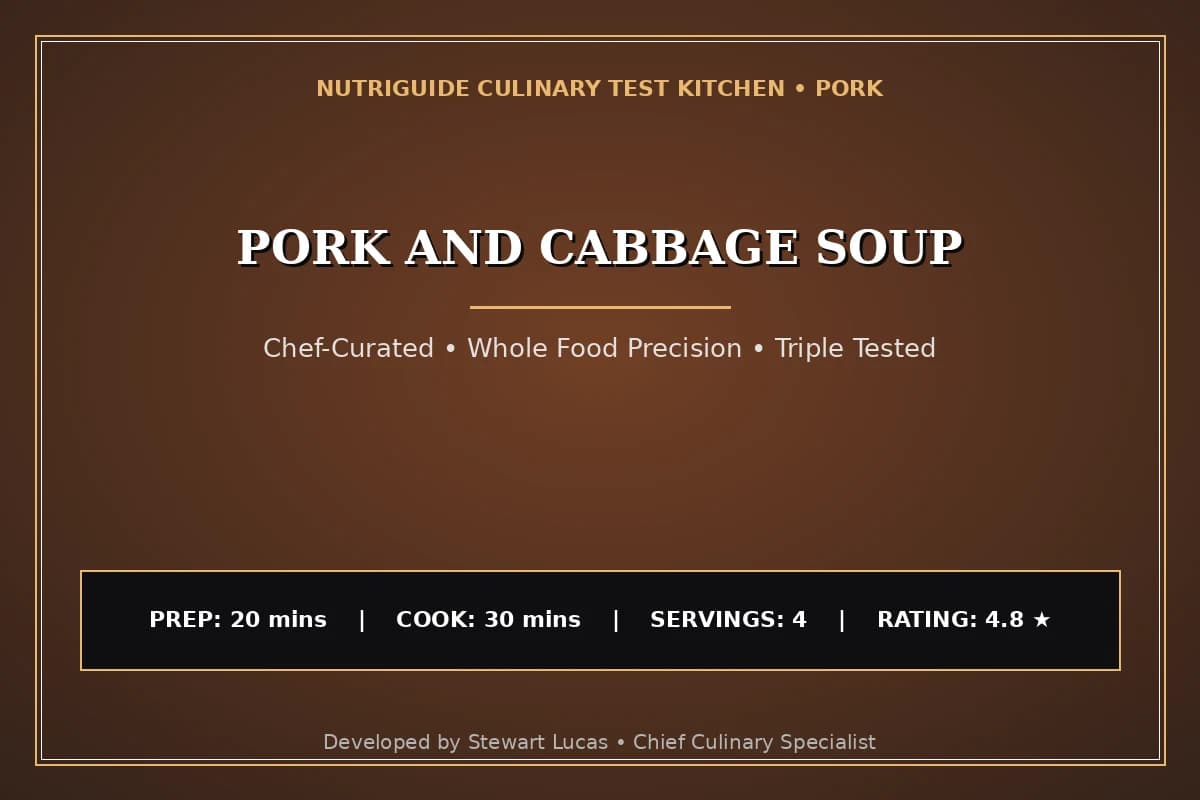 Pork And Cabbage Soup