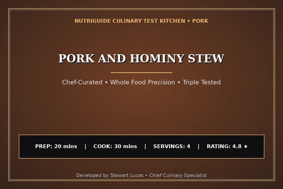 Pork And Hominy Stew