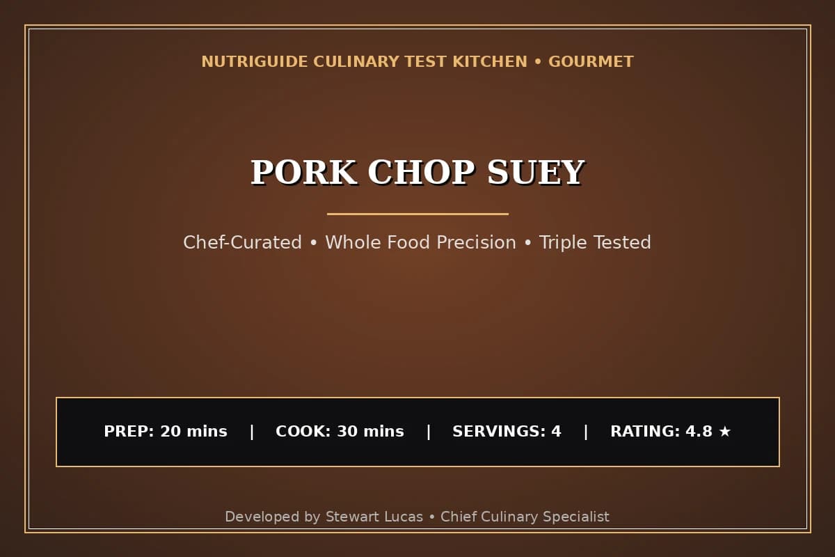 Pork Chop Suey