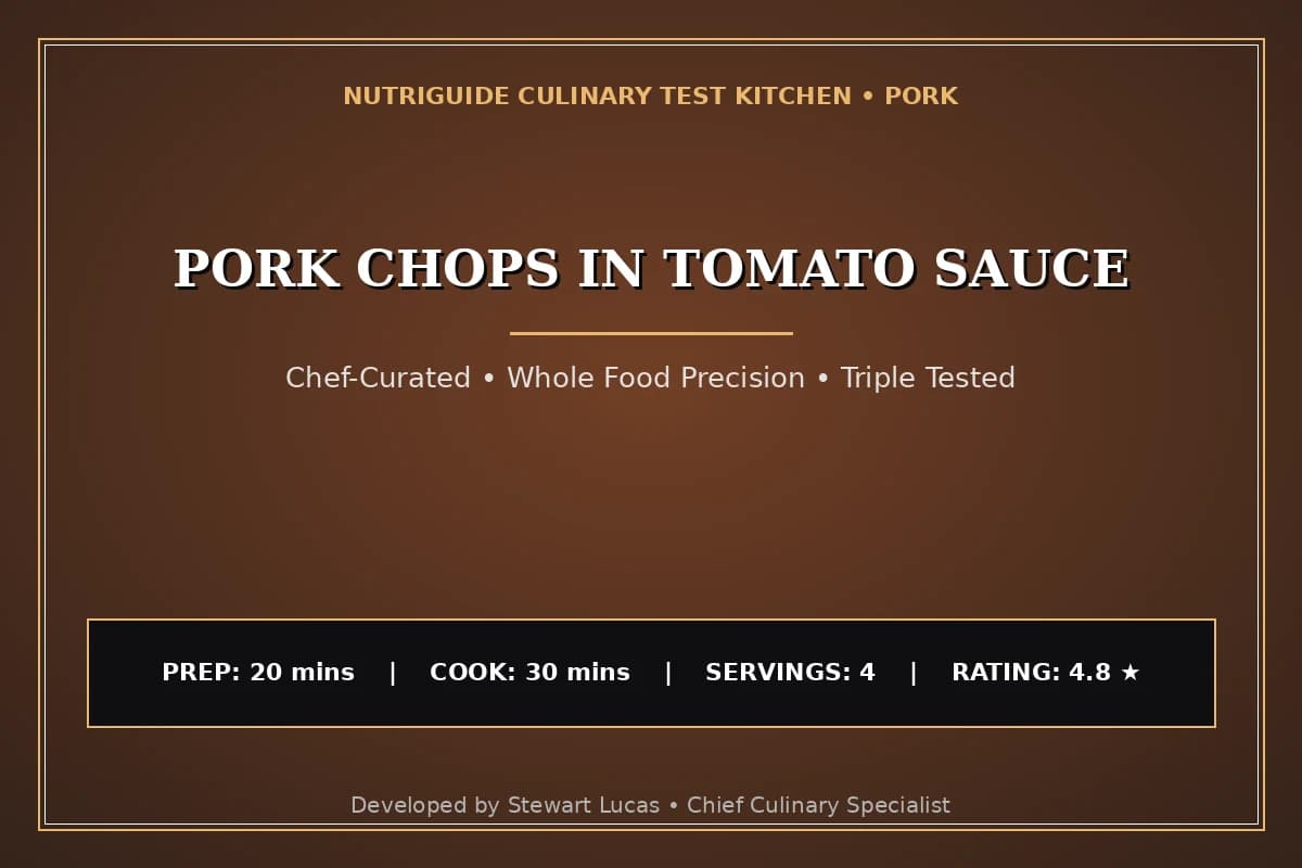Pork Chops In Tomato Sauce