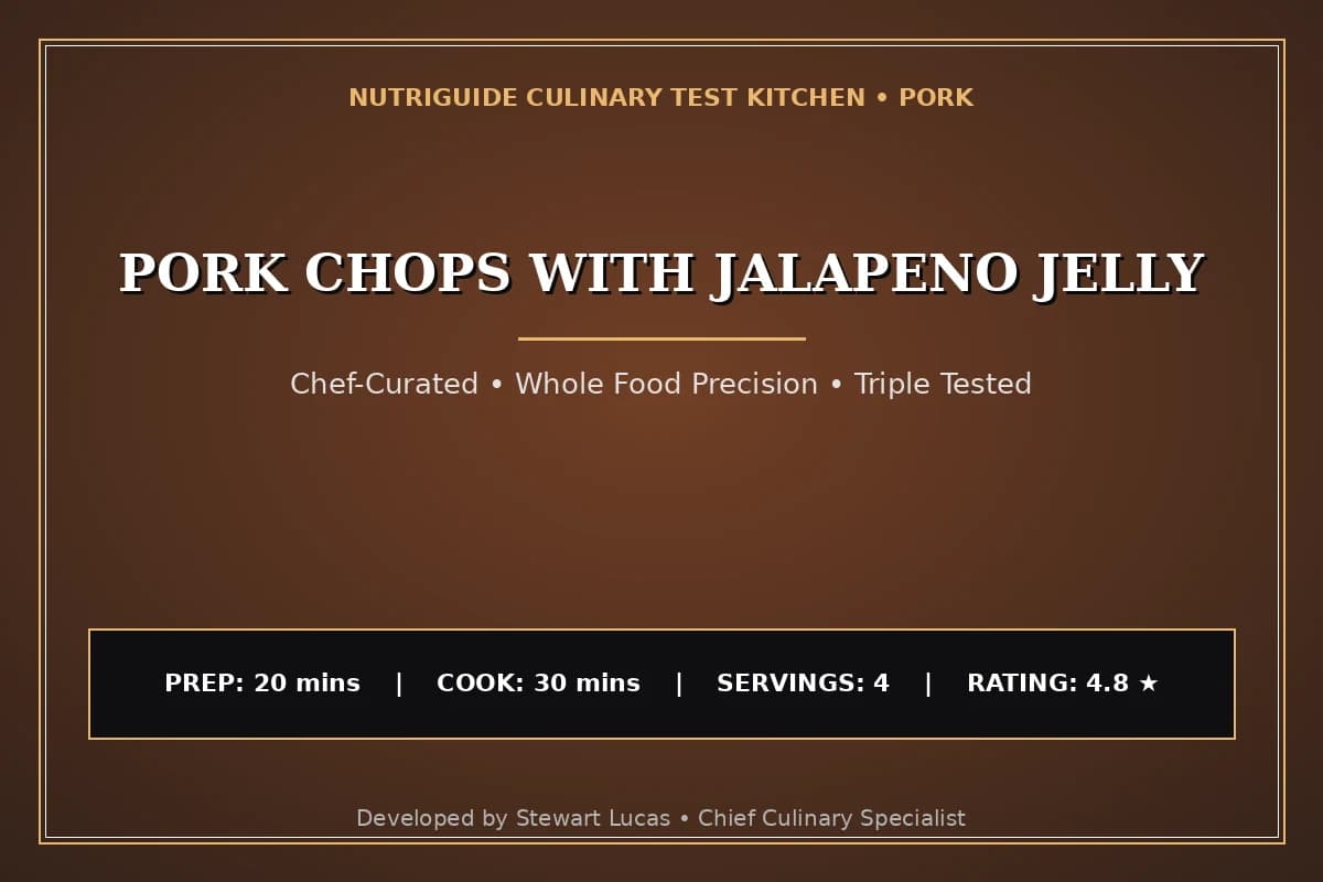 Pork Chops With Jalapeno Jelly