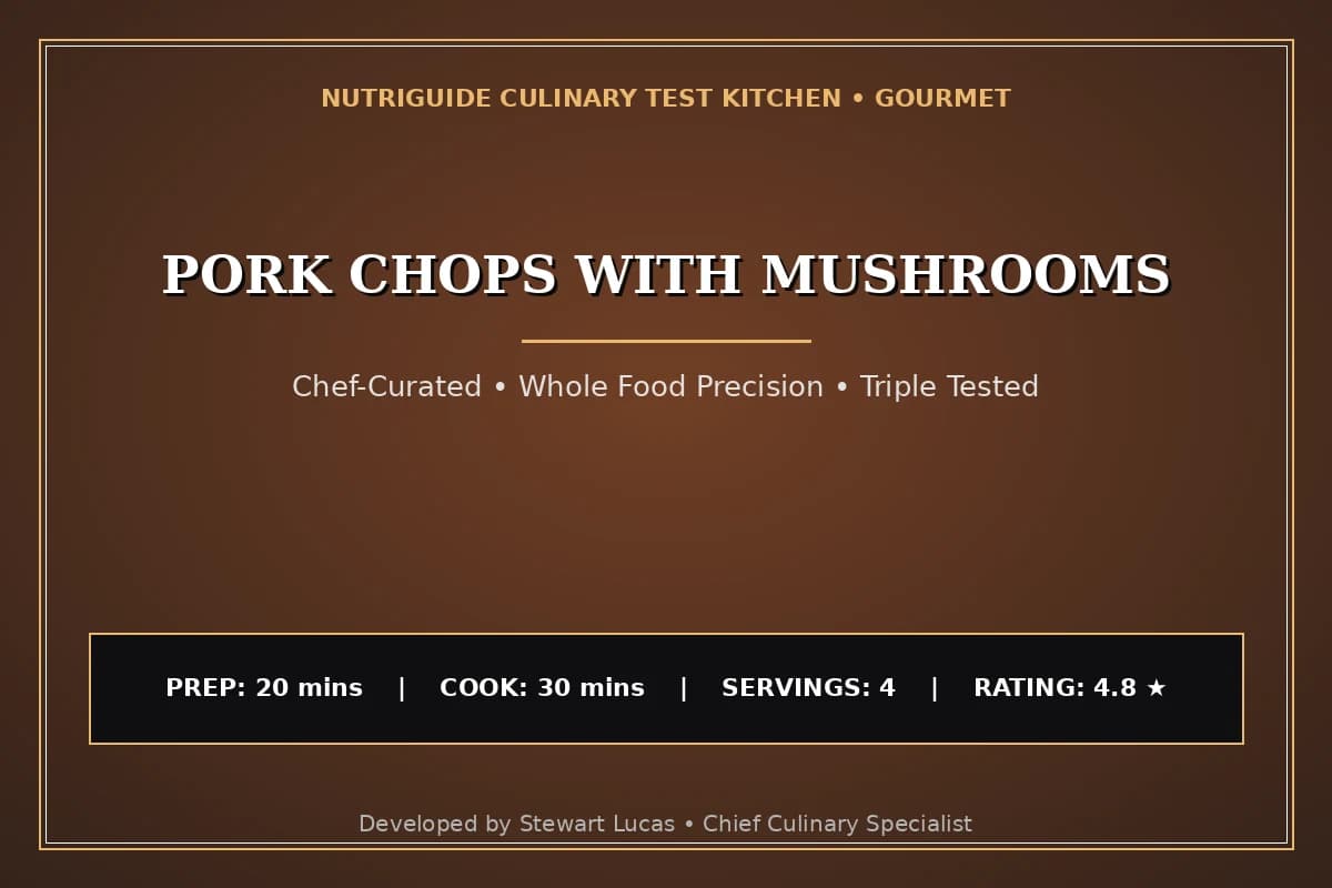 Pork Chops With Mushrooms