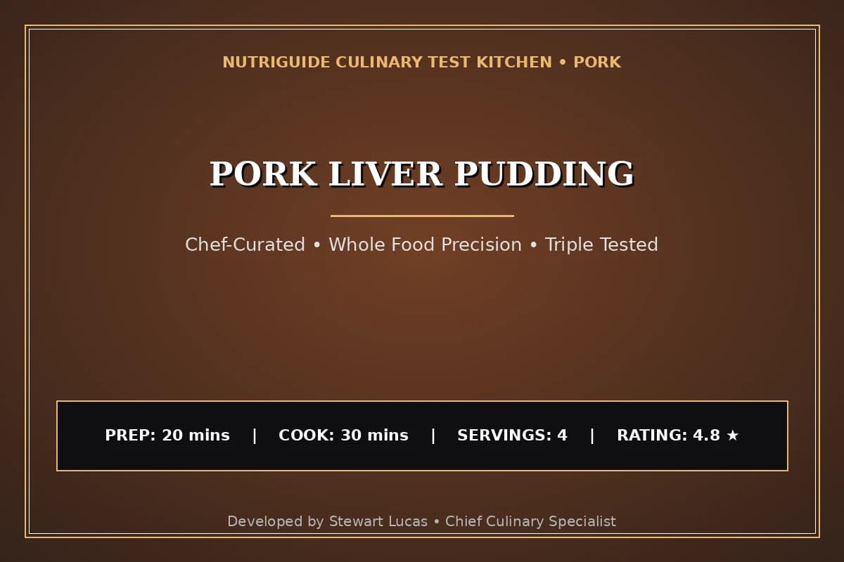 Pork Liver Pudding