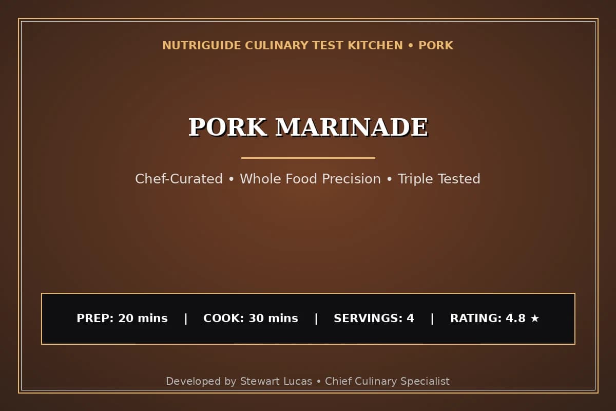 Pork Marinade