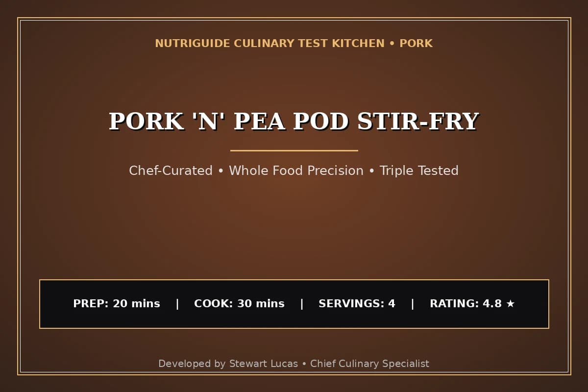Pork 'N' Pea Pod Stir-Fry