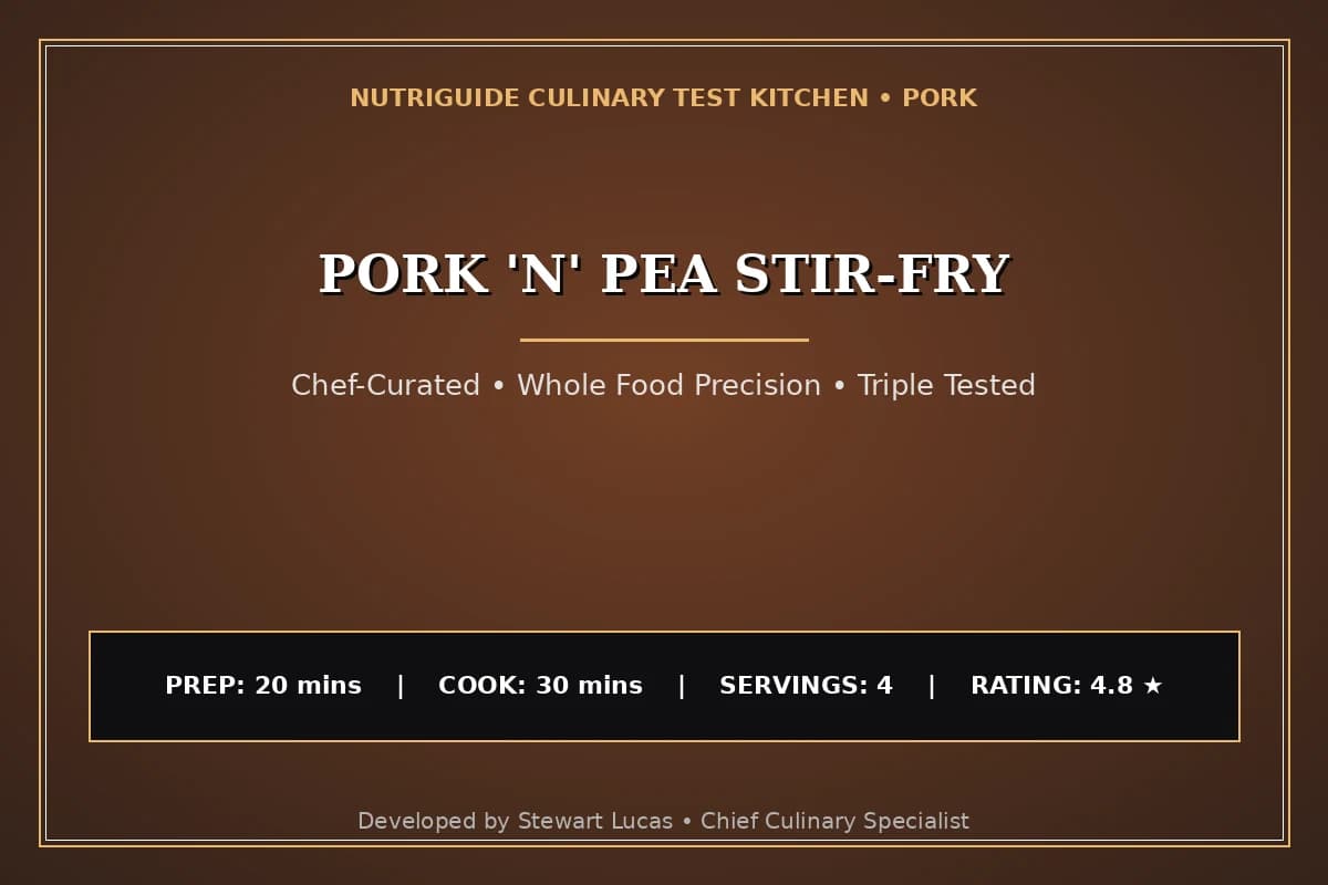 Pork 'N' Pea Stir-Fry