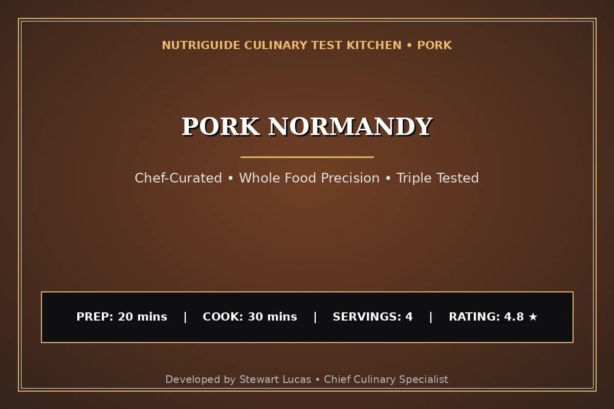 Pork Normandy